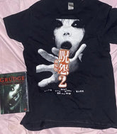 Hearujoy  Summer Y2K Harajuku Retro Casual Dark Skull Printed T-shirts for Men and Women Vintage Brand Gothic Fashion Couple Tops